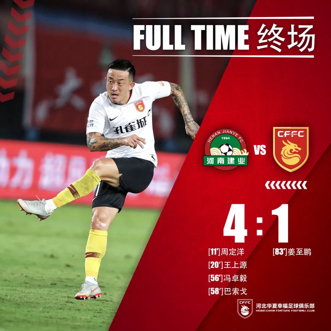 河北华夏幸福客场失利，球队表现令人担忧